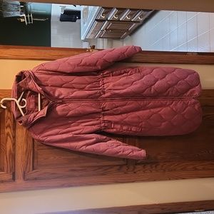 Universal Thread long quilted coat